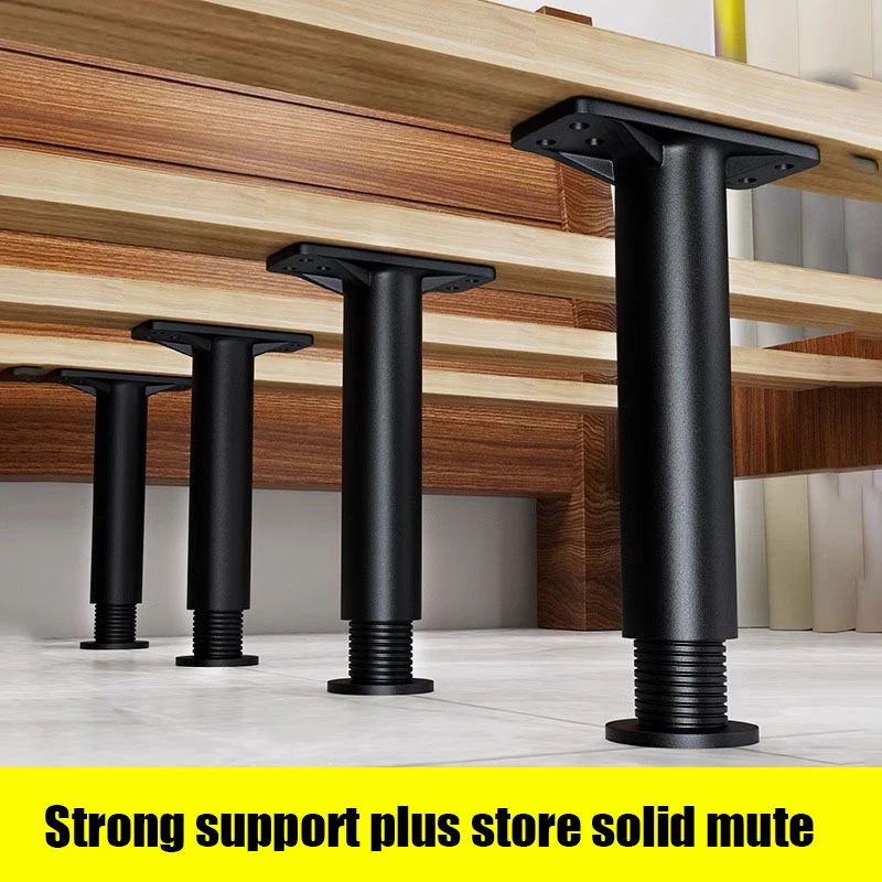 1 Pc Telescopic Adjustable Bed Beam Support Foot Reinforced Plastic Furniture Sofa Leg Bed Bottom Load Bearing Bracket