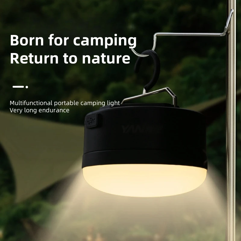 

Camping Light Multifunctional Tent Lamp Outdoor Light Charge Super Long Endurance Hanging Emergency Super Bright Camp Portable