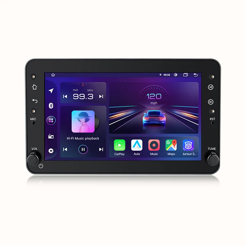 Junsun 4G CarPlay Android 14 Autoradio für Alfa Romeo 159 Brera Spidy Sportwagon GPS Intelligente Systeme Stereo Multimedia