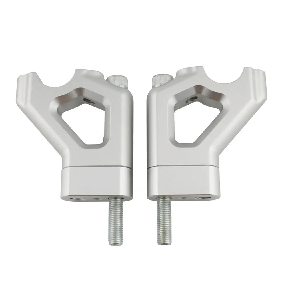Motorcycle Upgrades Handlebar Risers Bike Handling 10*8*5 Aluminum Alloy Construction Enhances Riding for position