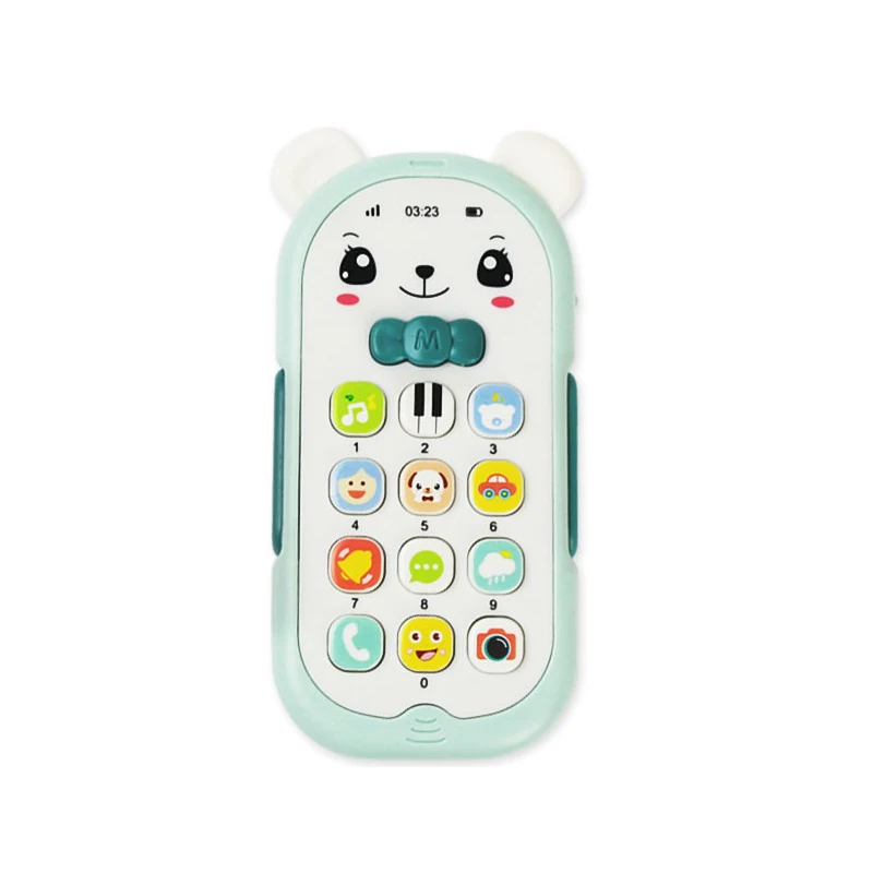 Plastic Baby Toy For Above 1 Year Old Baby Electronic Musical Phone Toy Baby Phone Mobile Phone Toy Learning Musical Toy