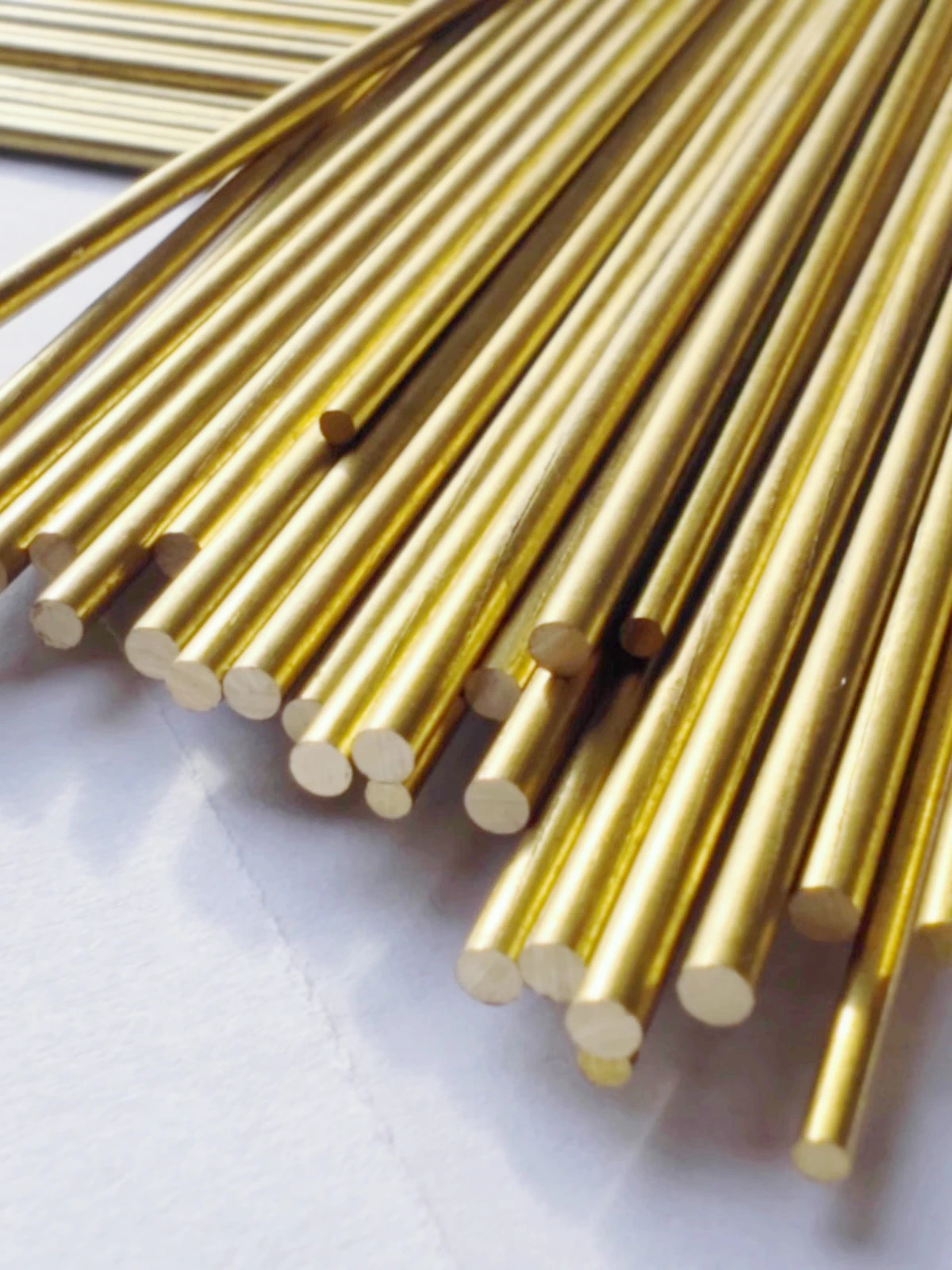 10pcs/lot Brass Rod Solid Copper Rod for Boat/Car/Airplane Model Round Bar Metal Rod Industrial Material Dia 1mm Length 300mm