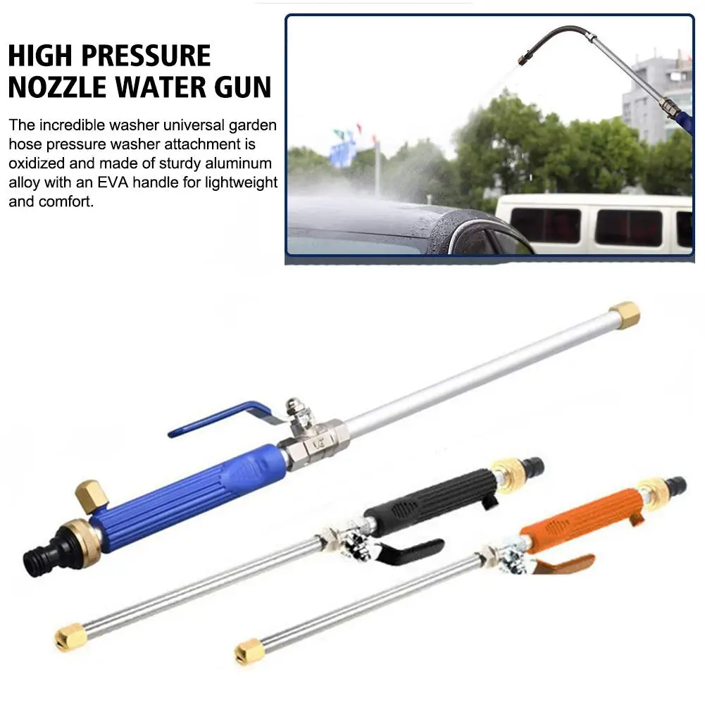 

Car High Pressure Water Gun Jet Garden Washer Hose Cleaning Sprayer Spray Nozzle Tool Car Accessories Wand Sprinkler Wateri F2C2