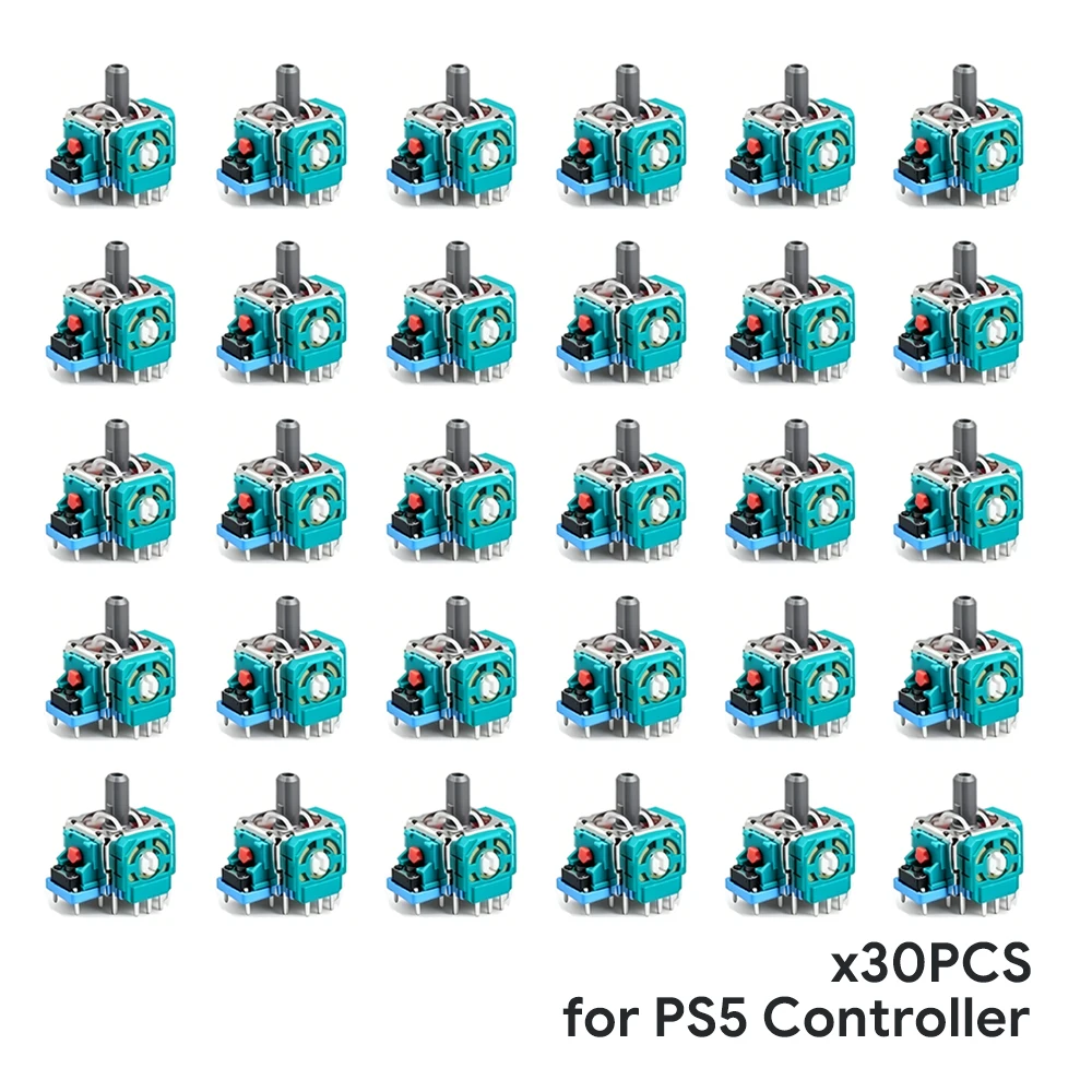 DATA FROG 10/20/30pcs 3D Analog Joystick For PS5/PS4/SwitchPro/Xbox One Controller Replacement ThumbStick Repair Parts Accessory view 2