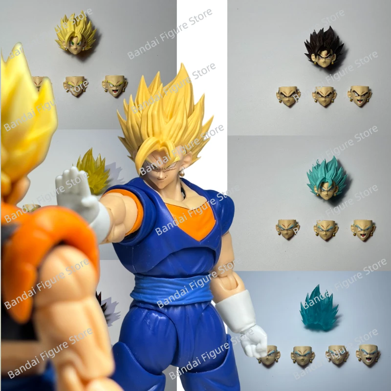 

In Stock KO HM Dragon Ball Z Vegetto Head Accessories Super Saiyan Vegetto Anime Action Figure Collection model Toys Gifts