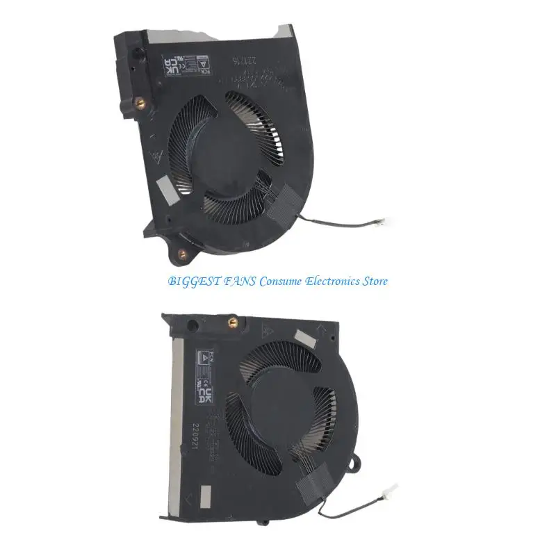 Metal CPU GPU Cooling Fan For M15 Laptop Radiator Fast Heat Reduction Smooth Quiet Functionality