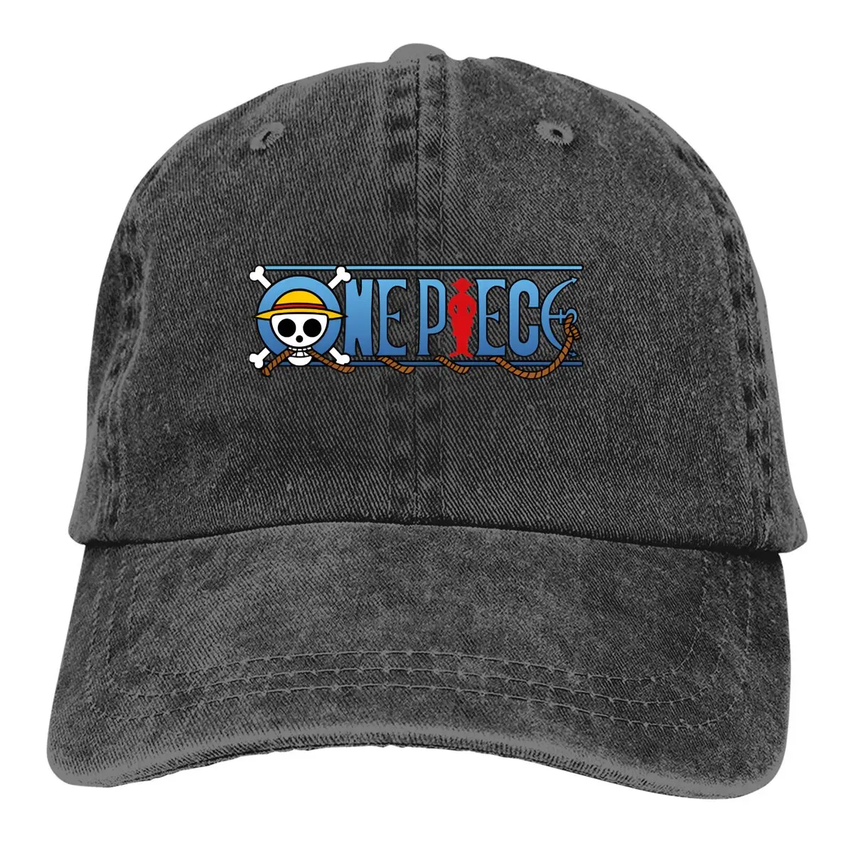 Logo Summer Cap Sun Visor Hip Hop Caps One-Pieces Anime Cowboy Hat Peaked Hats