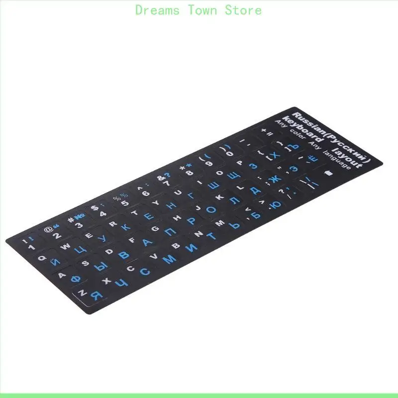HX6A Black Background Pvc Skin Keyboard décalants