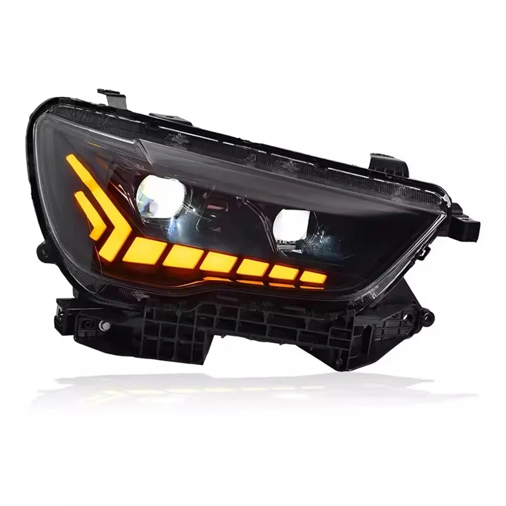 

Car led front lamp Headlight assembly For 19-22 Poer daytime running light DRL turn signal 2pcs