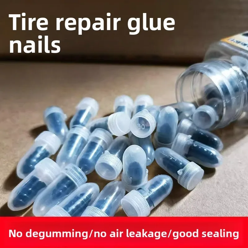 

For Universal Tire Repair Rubber Nails Fast Self-Service Tyre Puncture Repair Tools for Car Motorcycle E-Bike Auto Accessories