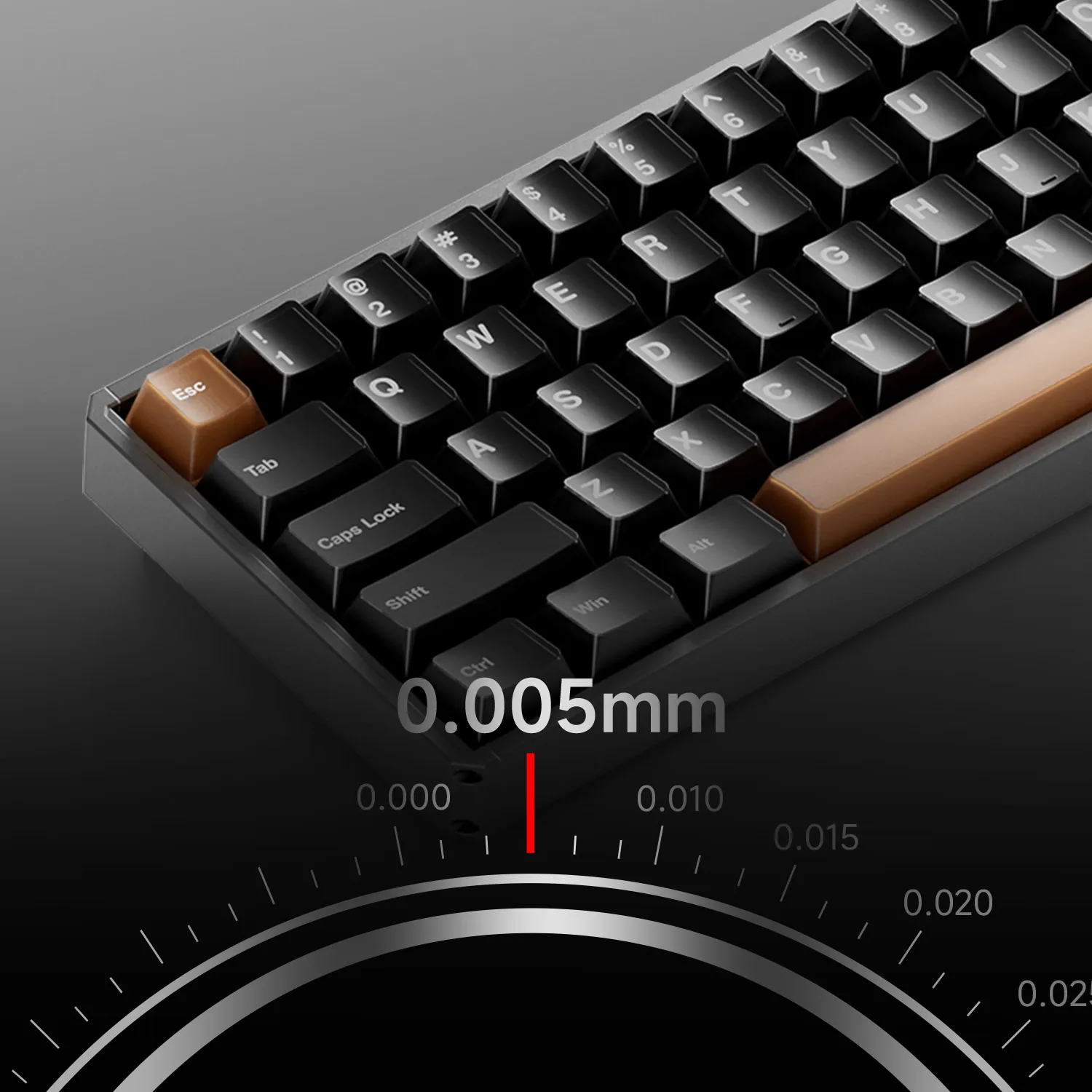 Akko MOD68 HE Keybaord Aluminum CNC 65% Magnetic Switch Rapid Trigger 0.005mm 8K ARGB Gaming Custom Mechanical Keyboard Gasket