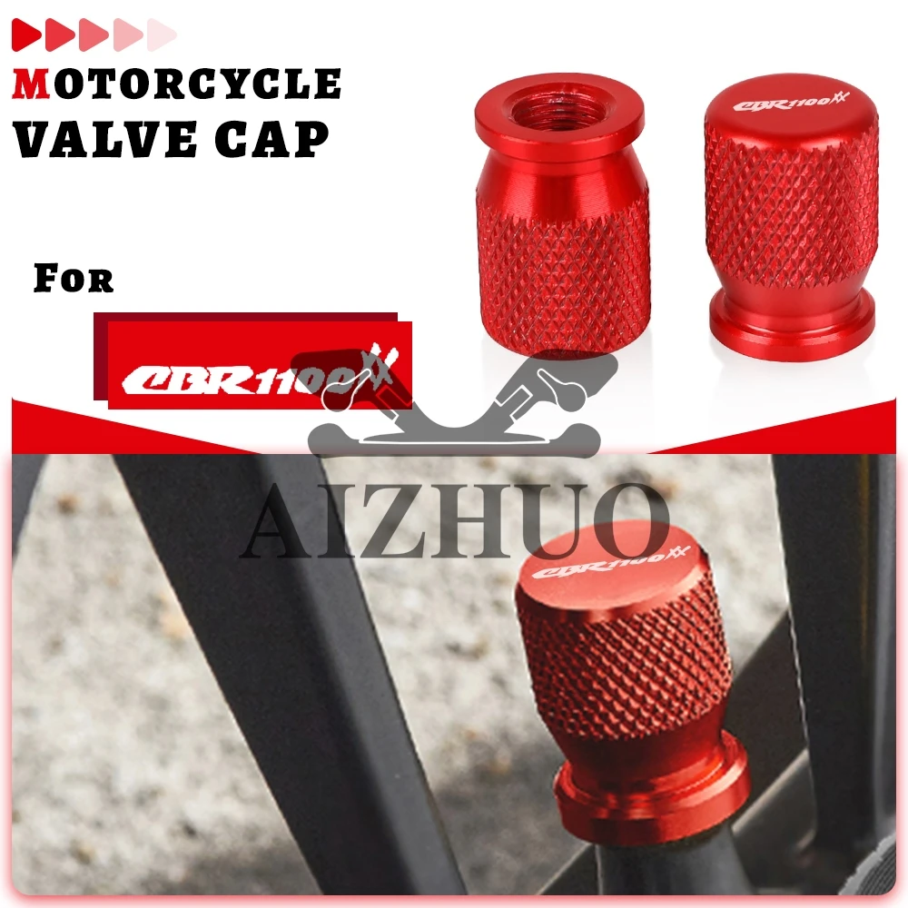 

FOR HONDA CBR1100XX CBR1100 XX BLACK BIRD 1997-2007 2006 Motorcycle Tire Valve Wheel CBR 1100 XX Valve Air Port Cover Cap