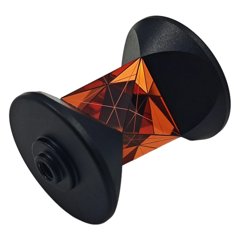 

Mini GRZ101S 360 Degree Prism for Leica Total Station 360° Copper Coated GRZ101S Prism with 1/4 Thread, Land Surveying Equipment