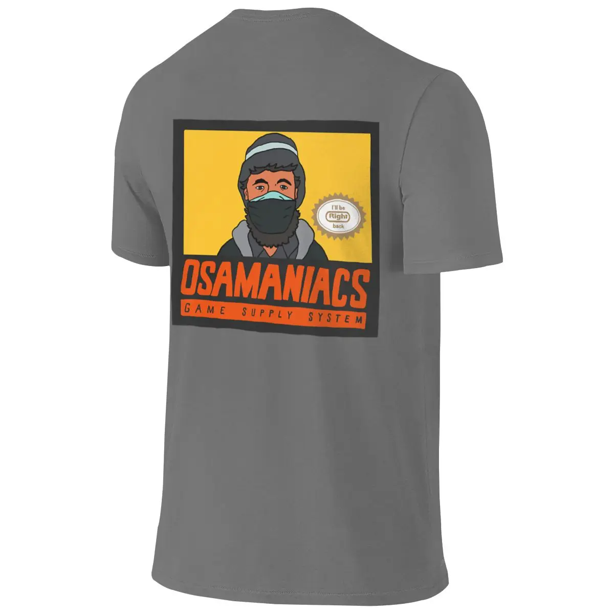 Osamaniacs Game Supply System Wrinkle-Resistant Reversible T-shirt Casual And Loose High Cost-Performance Women's T-shirts