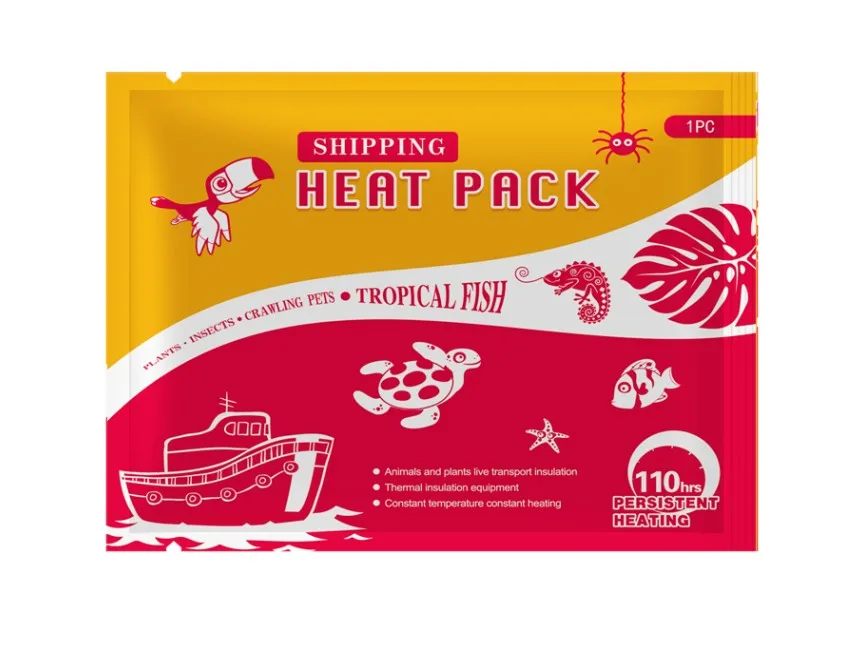 Beadsnice Tropical Aquarium 40/72/110 Hours Transport Lasting Heat Patch Reptile Pet Heating Pack Plant Shipping Plant Warmer