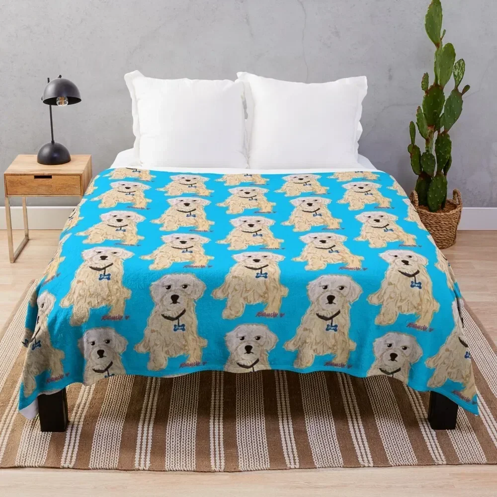 Royce The Dog Throw Blanket christmas gifts Luxury Throw Heavy Blankets