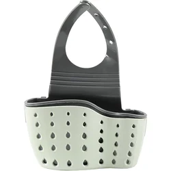 Bolsa colgante de drenaje para fregadero de cocina, estante pequeño de esponja para piscina, suministros de almacenamiento, cesta colgante