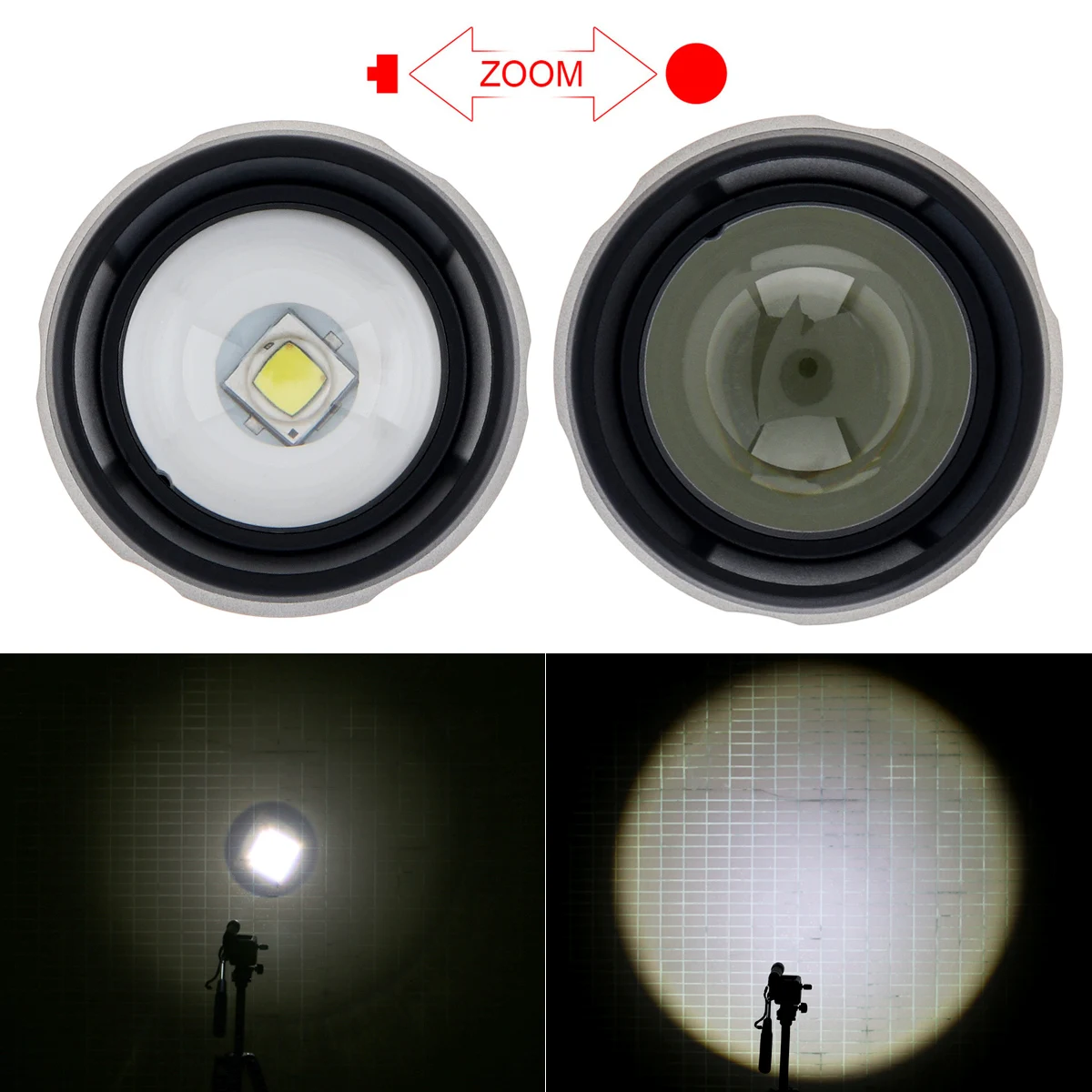 Practical LED Flashlights 270Lm XPG2 LED 3 Modes Mini Aluminum Alloy Flashlight Waterproof Torch Light