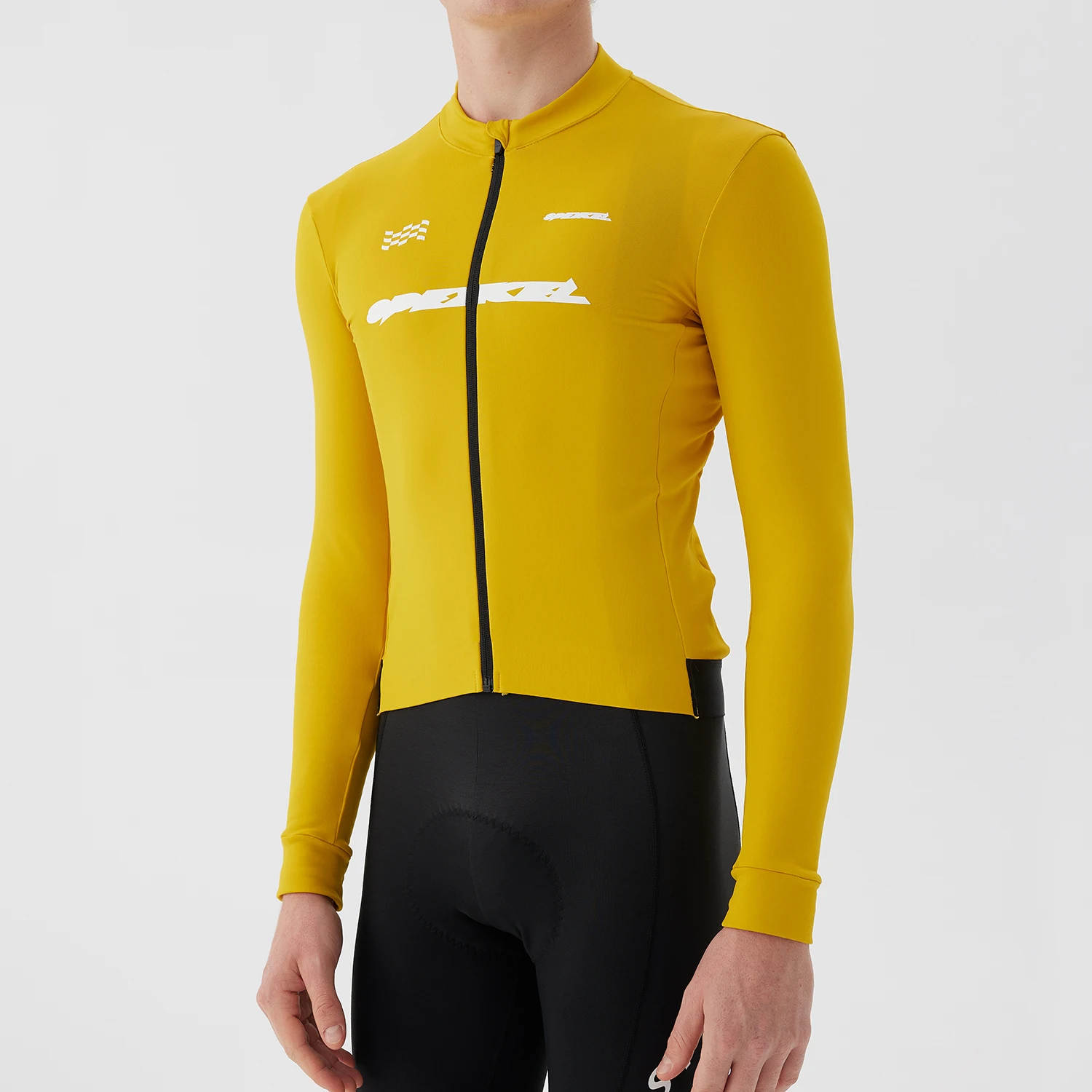 SPEXCEL 26 Neue PRO Winter-Thermo-Fleece-Radtrikots, langärmelig, Race Fit, Italien, Thermostoff, warmer und atmungsaktiver Mann – Detail 7