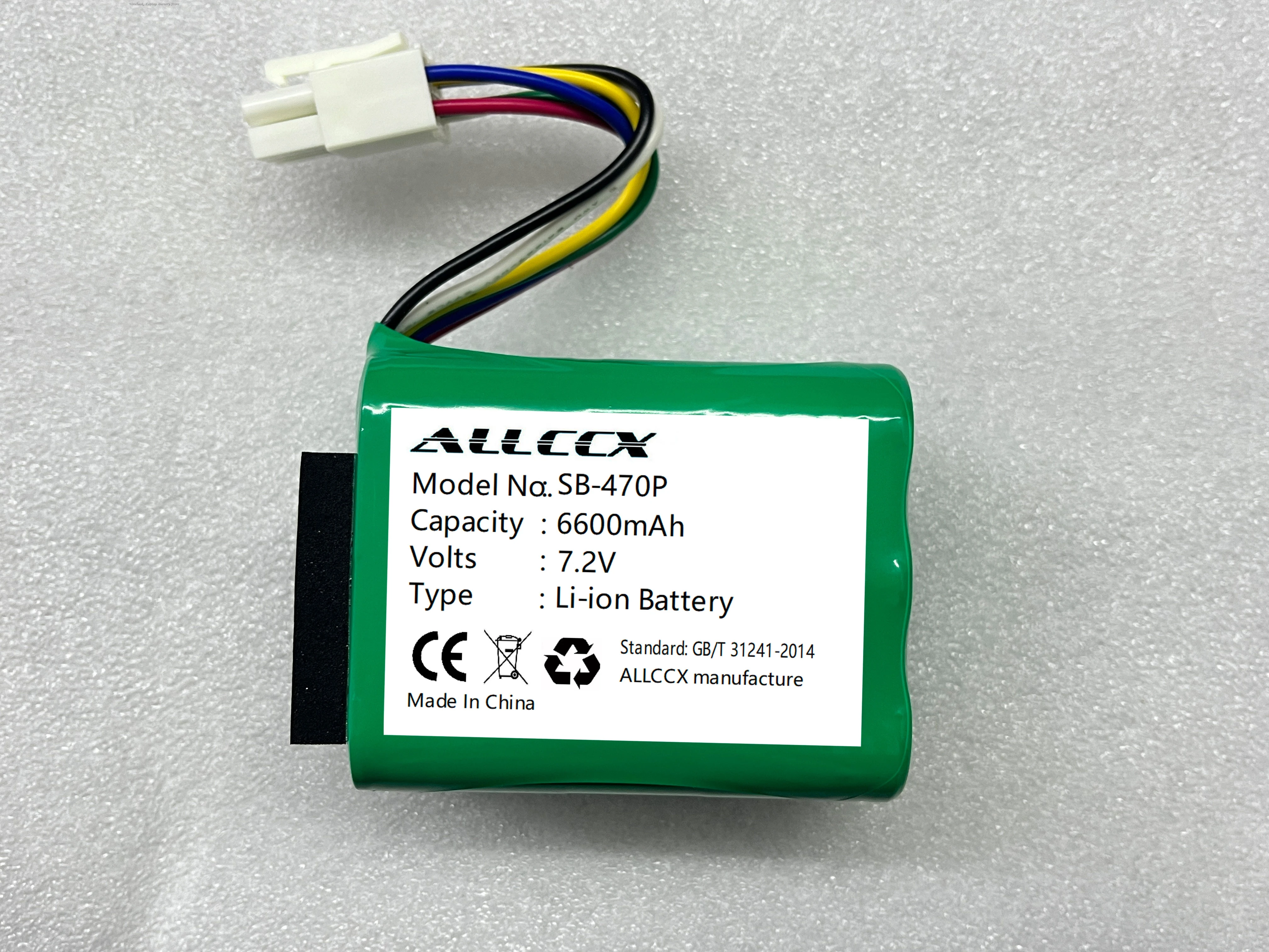 ALLCCX 6600mAh Medical Battery SB-470P For Nihon Kohden PVM-4000, PVM-4761