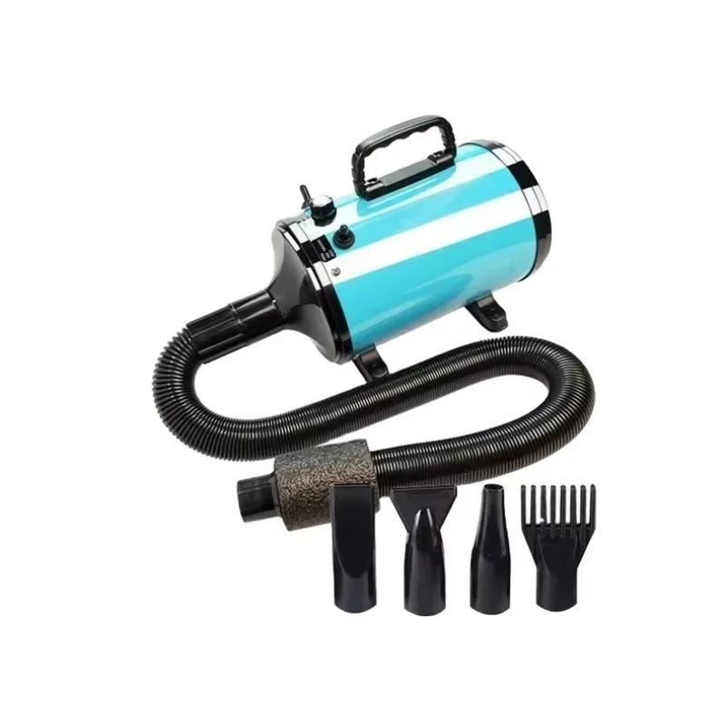 

4 in 1 OEM ODM 2000W-3800W Powerful Colorful Pet Hair Blower Dryer Super Strong Wind Temperature Adjustable Pets Air Blower