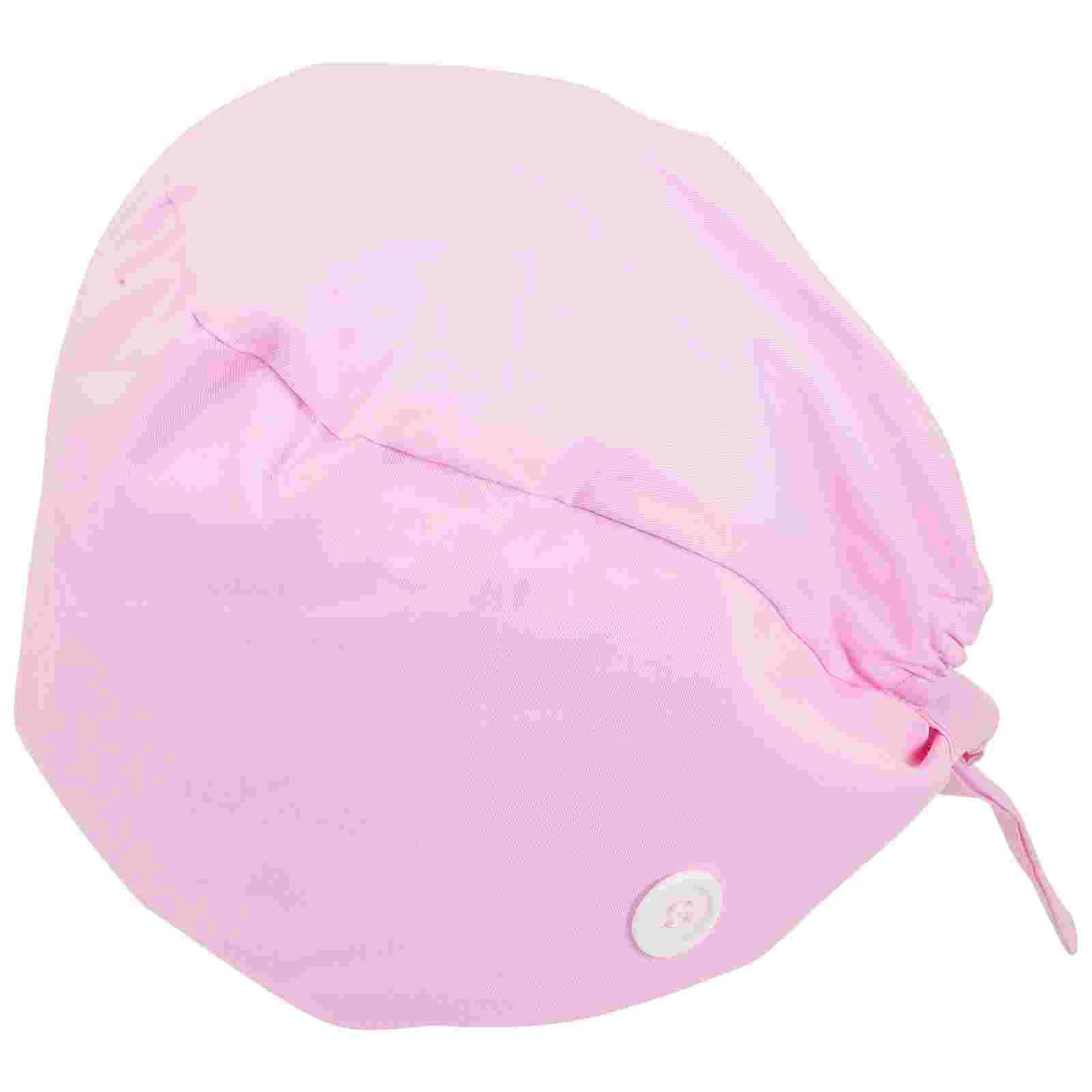 Mulheres e Homens Fosco Cabeça Chapéu, Capas de Cabelo, Chef Caps, Scrub Chapéus