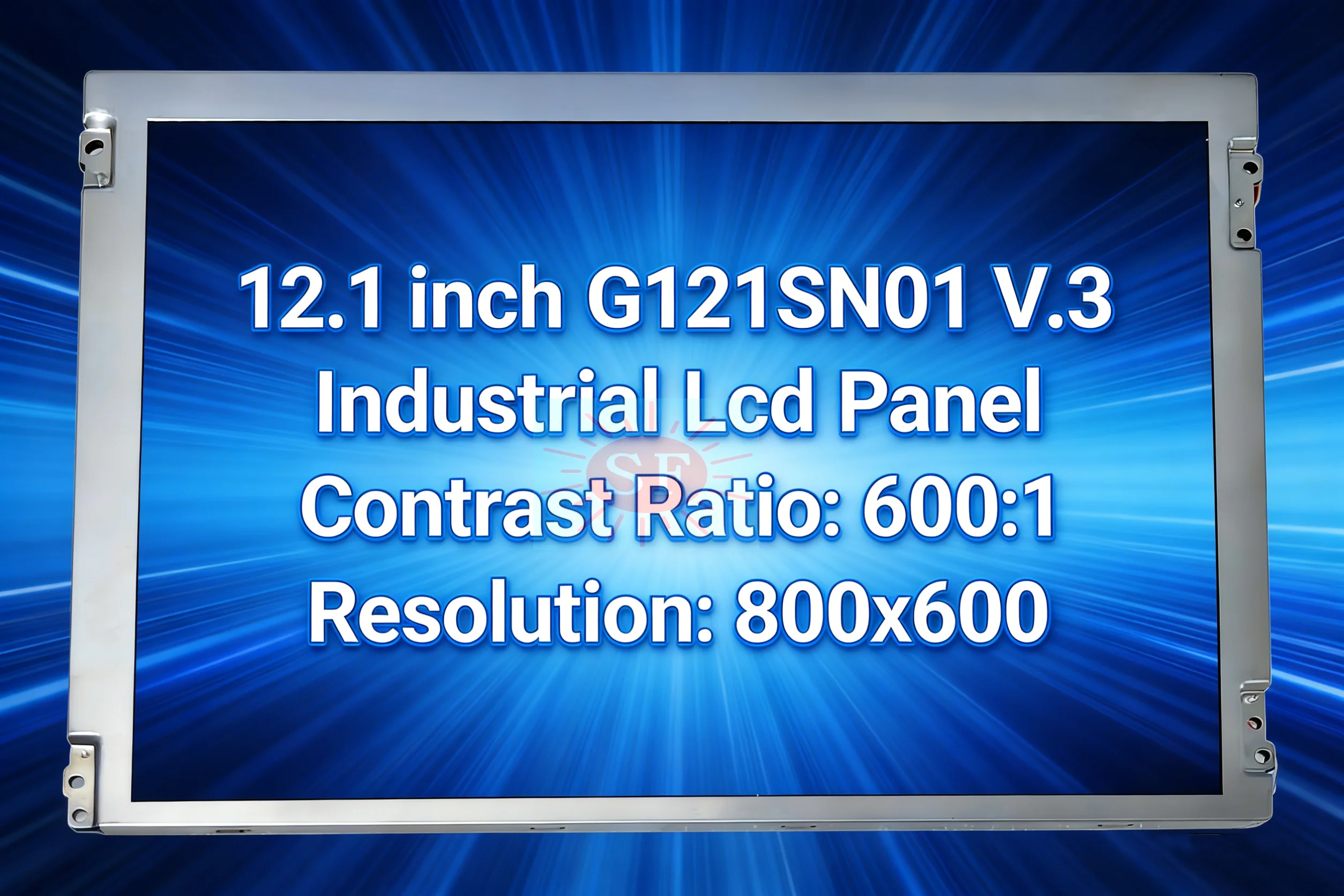 12.1“ G121SN01 V3 TFT LCD PANEL 800*600 Resolution Industrial Display with LVDS (1 ch, 6/8-bit) , 20 pins Connector