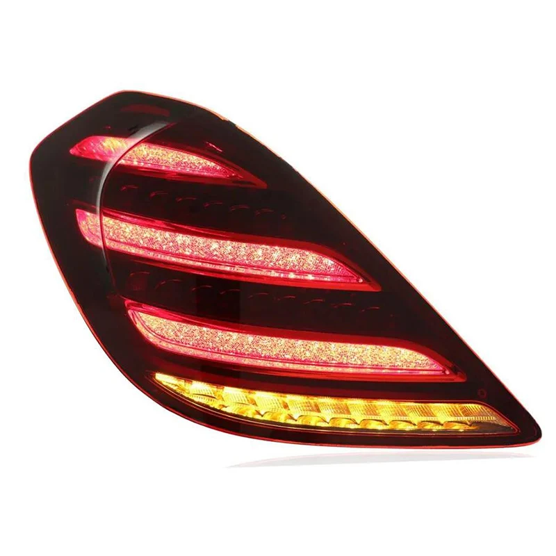 Upgrade Smoked Lens LED Rear Lamp for 2014-2017 Mercedes Benz S Class W222 Tail light