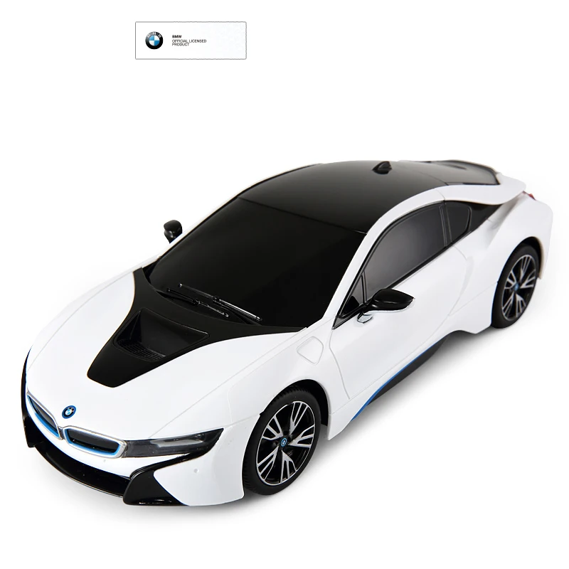 BMW i8 RC Car 1:18 Scale Remote Control Car Model Radio Controlled Auto Machine Toy Gift for Kids Adults Rastar