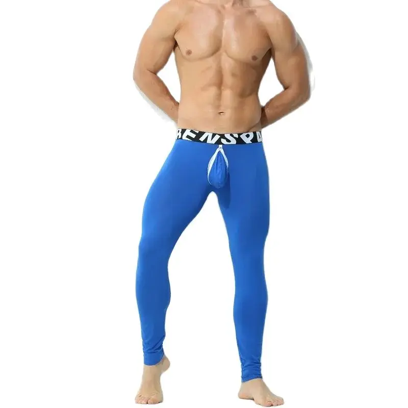 Men's Thermal Underwear with Leggings Long Soft and Elastic Oversized Leggings Comfortable and Tight Fitting Pants