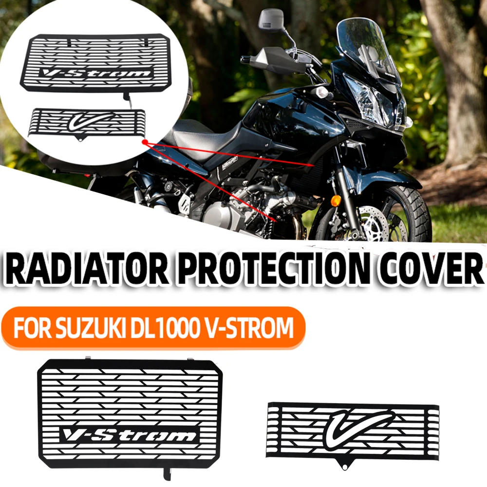 For SUZUKI DL1000 V-Strom DL 1000 VStrom 1000 Motorcycle Accessories Radiator Grille Guard Protection Grill Cover Mesh Parts
