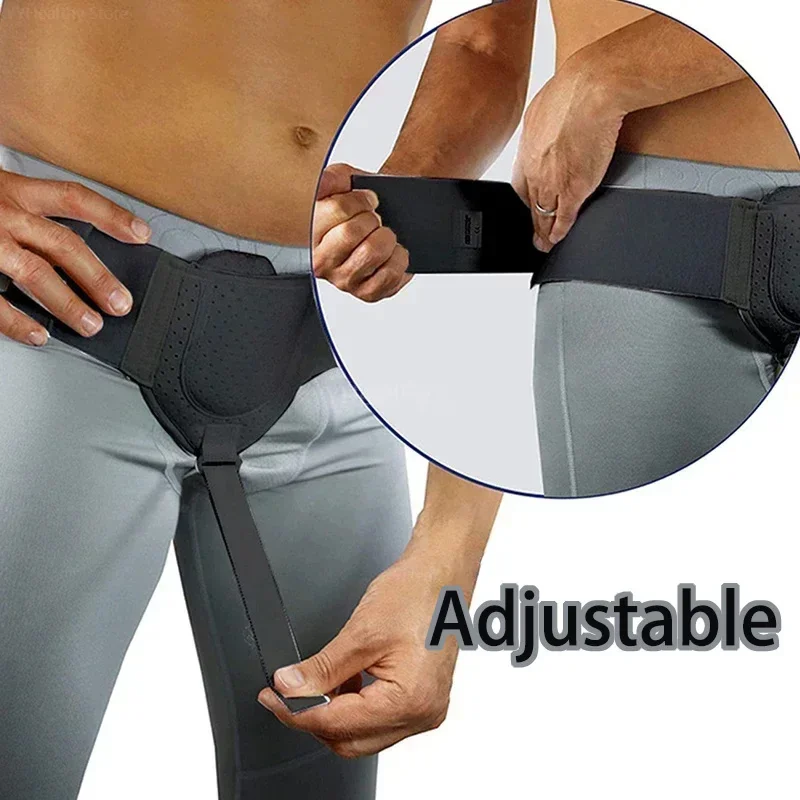 Portable Hernia Gas Belt Adult Soft Breathable Inguinal Support BeltInguinal Hernia Protection Fixed Belts Light Pain Relief New