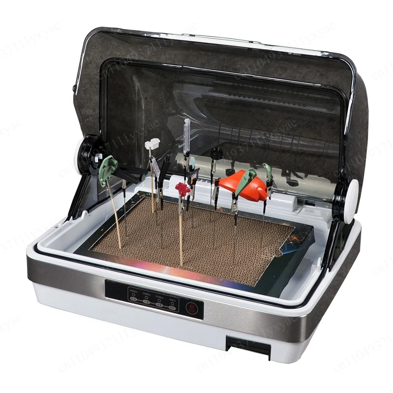 Figure model spray paint dryer paint box spray pen clip seal air dry dustproof spraying tool cabinet