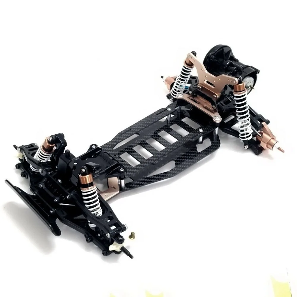 RC Custom Carbon Chassis kit Suitable for TAMIYA DT-02 Chassis Holiday buggy/Fighter Buggy