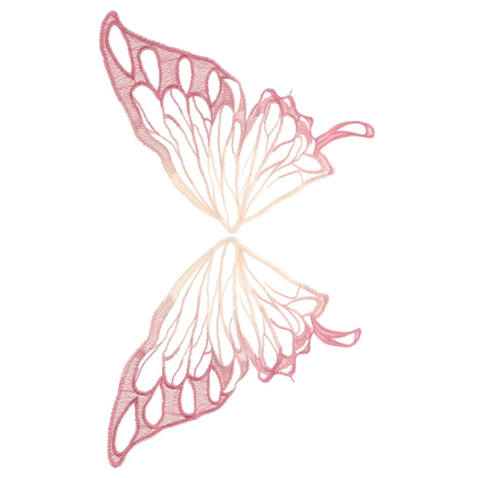 

Butterfly Applique Cloth Patch Polyester Material Durable Sewing DIY Clothes Embroidery Patch for Jackets Bags Backpack Clothing