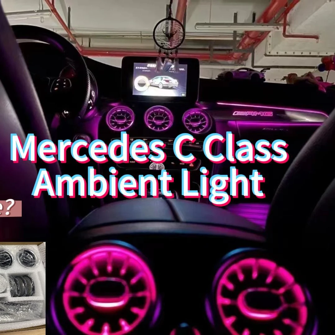 Voyeego Factory Price Car Ambient Light Good Quality Hot Selling Ambient Light For Benz C Class w205 Car Ambient Light