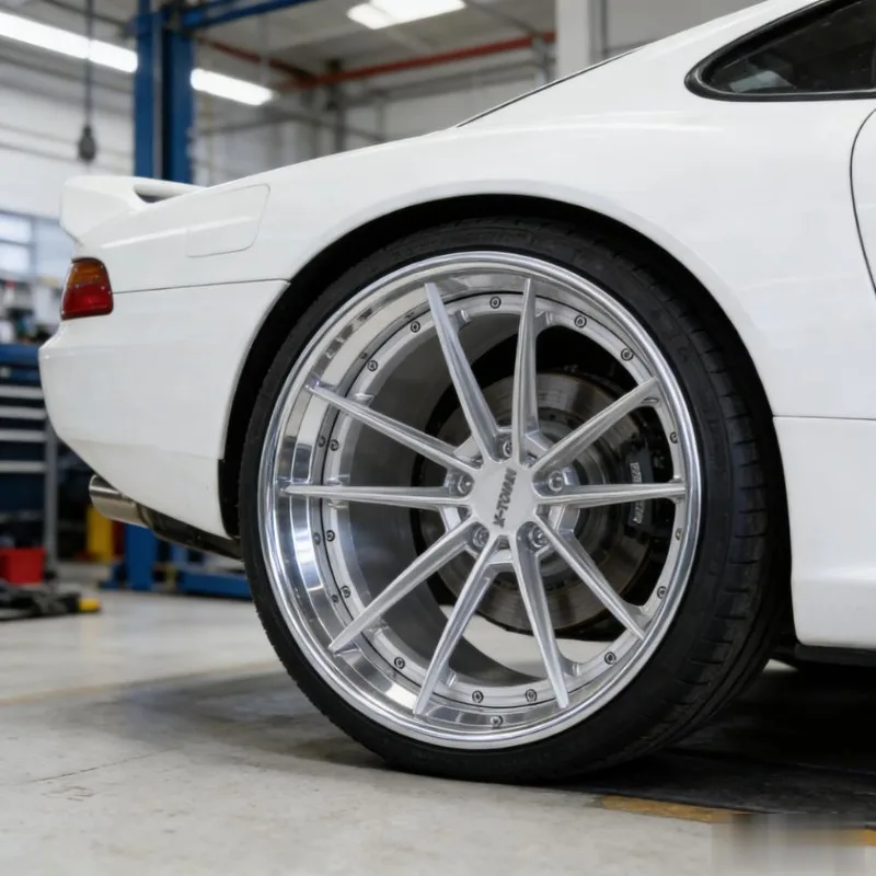 26 style Custom Chrome 2‑piece Forged Alloy Wheels 18 19 20 Inch Wheel 5x112 5x120 5x114.3 Racing Wheel Rims