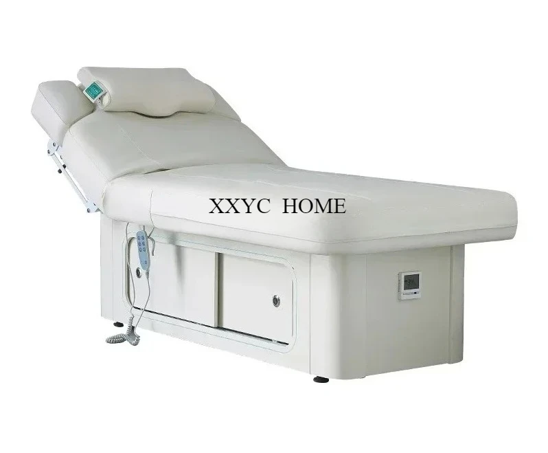 

A Salon Special Bed Automatic Massage Multi-Electric Lifting Heating Spa Music Atmosphere Cloud Bed