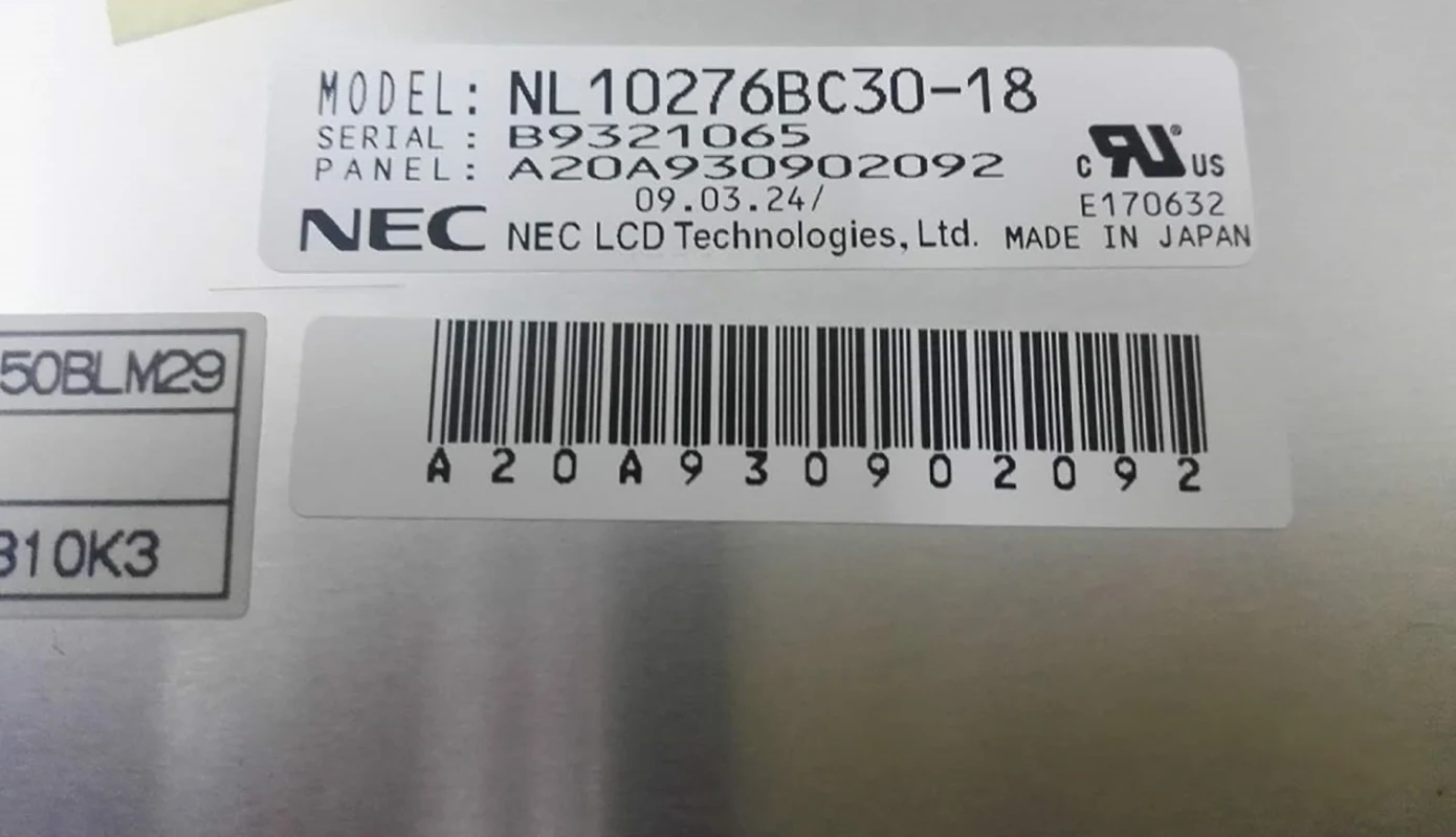 NL10276BC30-18 LCD Screen Display Panel
