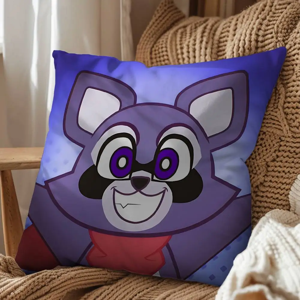 game Laura Ed Indigo Park Pillow Case Square Double-Sided Printing Short Plush Sofa Cushion Cover Bedroom Bedside Pillow