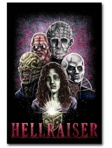 Lot style Choose Classic Movie HELLRAISER Print Art Canvas Poster For Living Room Decoration Home Wall Decor Picture