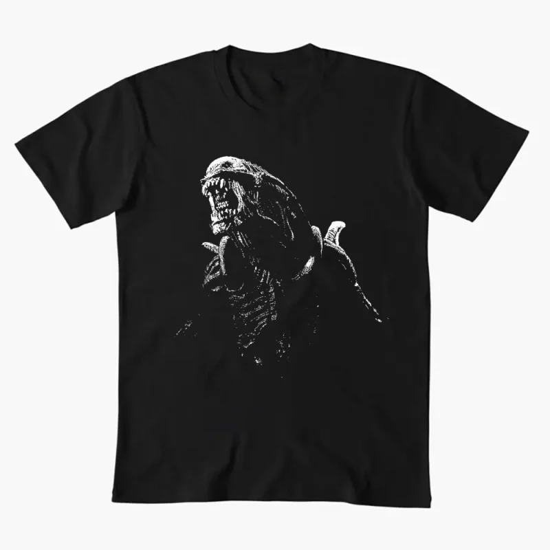 

Weyland YUTANI M41 PULSE RIFLE NOSTROMO PREDATOR 0306 Retro Sic-Fi Gift T shirt LV-426 Graphic clothes All size Tops