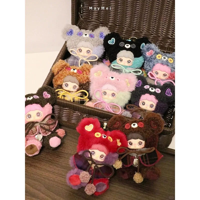 

В наличии Maymei Tiny Bear Cookie Series виниловые подвески для лица слепая коробка сюрприз загадочная коробка игрушки подарок на Рождество и день рождения