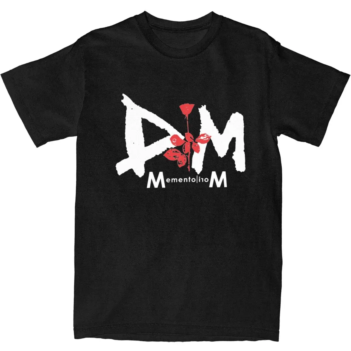

Depeches Rose T-Shirt Summer Modes Rock Music Band Y2K Funny T-Shirts 100 Cotton Hip Hop Tee Shirt For Man Short Sleeve Top Tees
