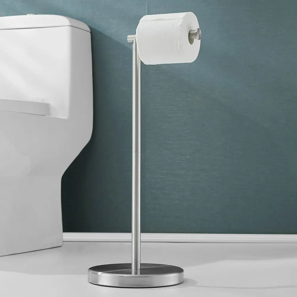 حامل المناشف الورقية، حامل لفافة المناشف الورقية للحمام المطبخ، حامل المناشف الورقية من الفولاذ المقاوم للصدأ #5