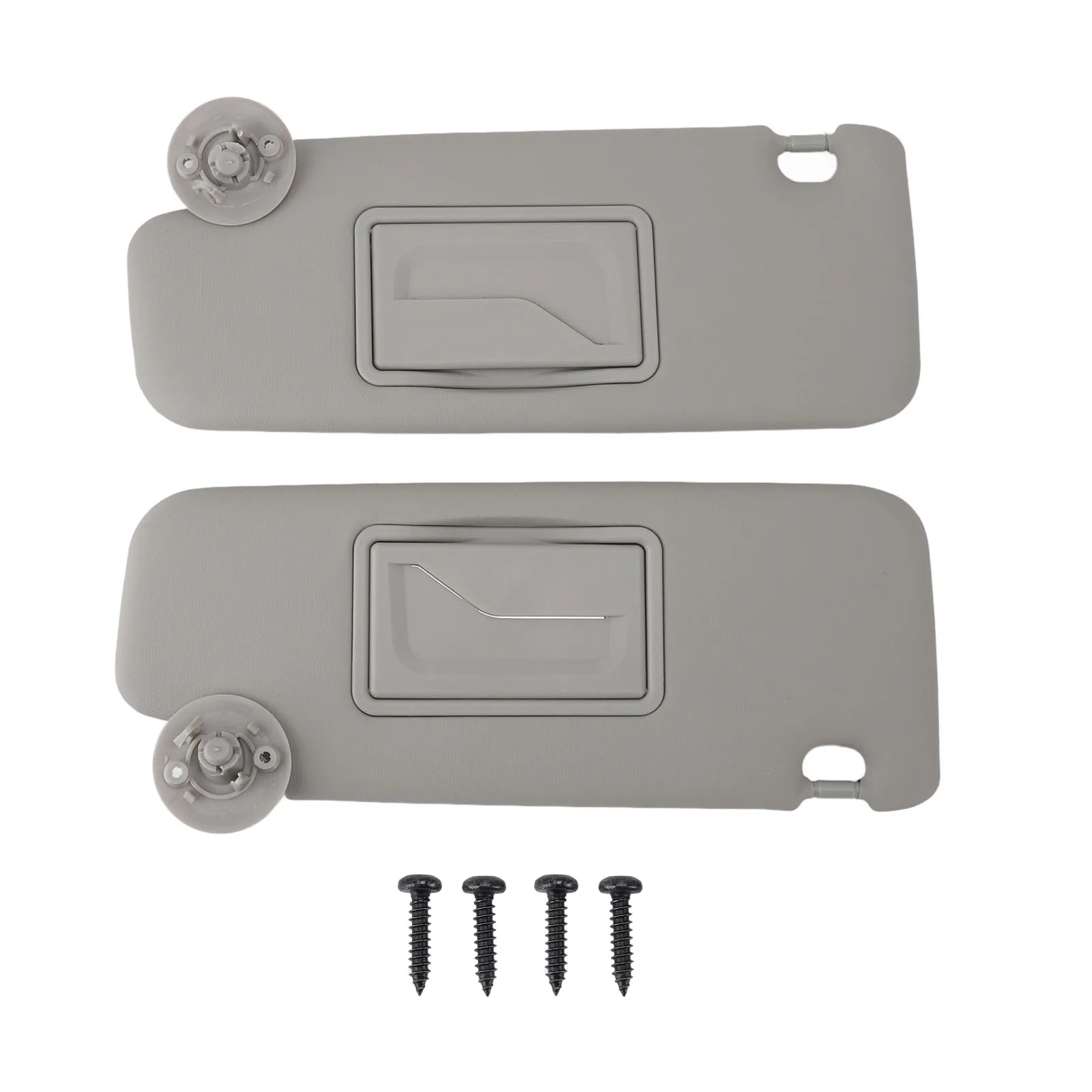 

1 Pair Car Left Right Side Sun Visor Sun Visor Sunvisor Assy Grey UV Blocking Auto Accessories For SONIC /MATIZ /SPARK