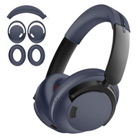 Silicone Soft Protector Cover Waterproof Earpad Case Cover/Ear Cups Cover/Headband Cover Earpads Cover Sleeve for 1MORE SonoFlow