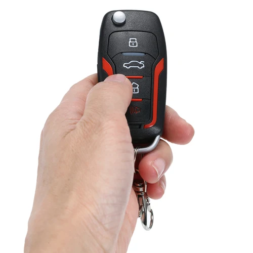 Imagen 2 del producto Sistema de seguridad de protección de alarma antirrobo Universal para coche, cerradura de puerta con Control remoto, sistema de entrada sin llave para vehículo