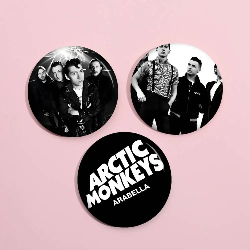 Rock Band Arctic Monkeys Anime Button Pin Handmade Brooch For Clothes Cartoon Badge Backpack Decoration Jewelry Accessories