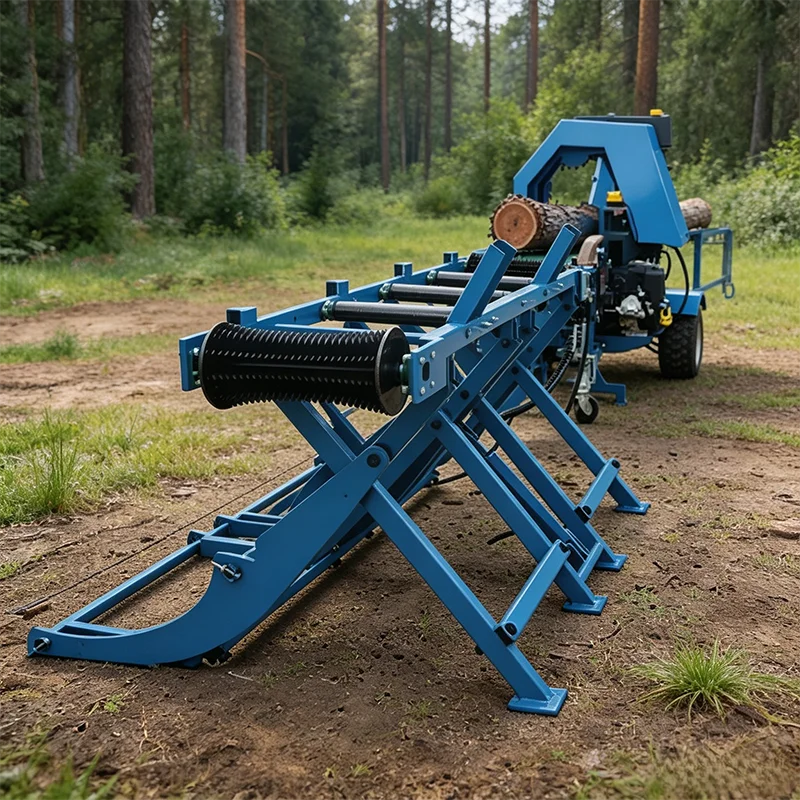 Outdoor Daily Use Combined Log Splitter Firewood Processor Portable Hydraulic Wood Splitter Household Stove Equipment